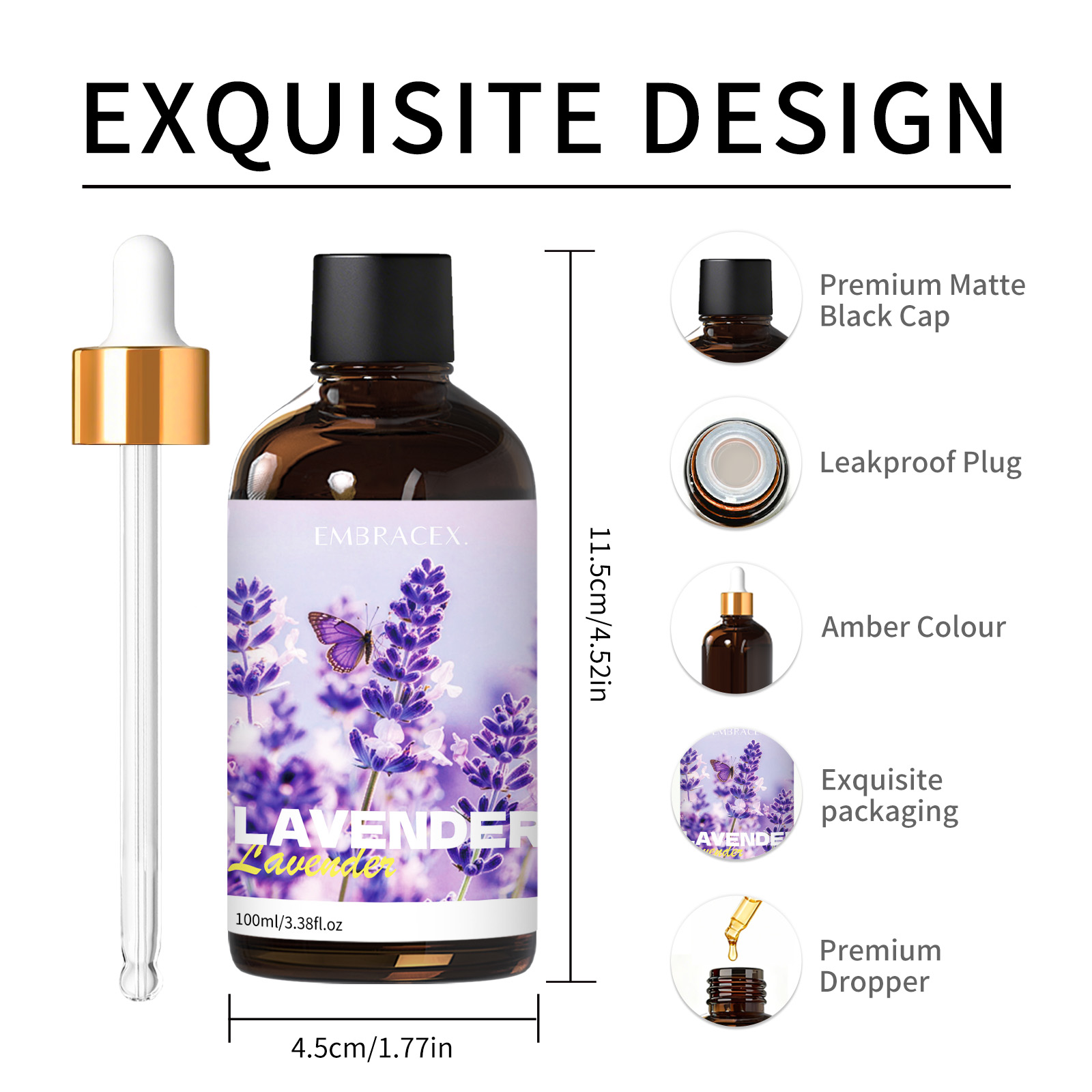 100 мл эфирного масла лаванды  – обзор и цена Lavender Oil