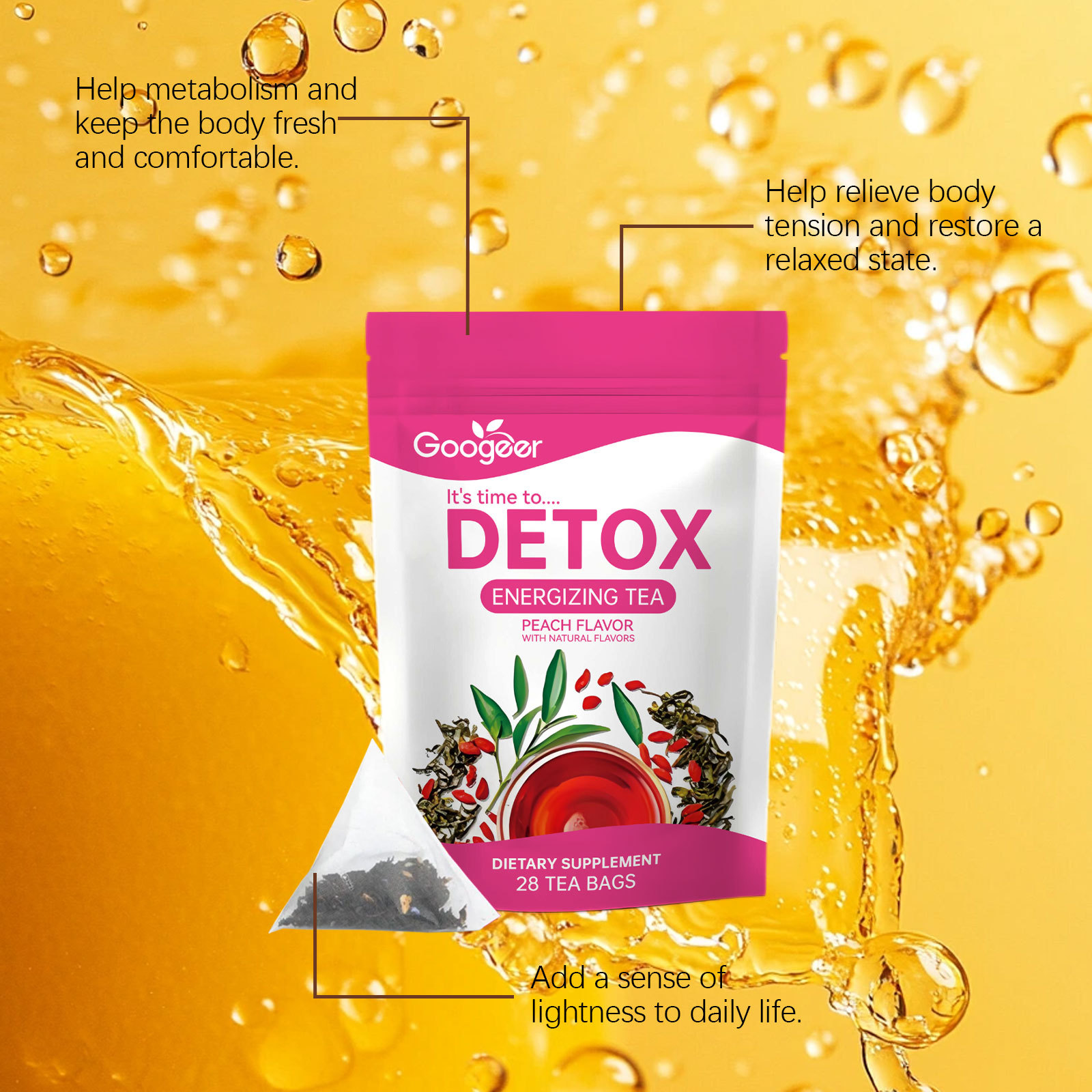 Чай для очищения детоксикации  – обзор и цена Herbal Tea